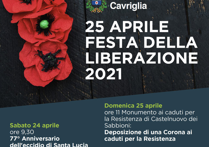 25 aprile, Cavriglia celebra la liberazione ricordando chi ha dato la vita per l'antifascismo